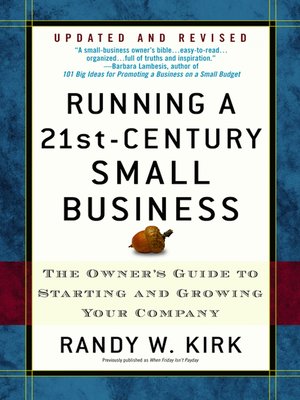 cover image of Running a 21st-Century Small Business